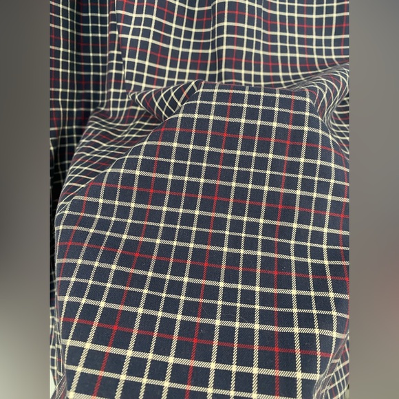 Brooks Brothers Button Down Cotton Shirt Men's Size Large Checked Long Sleeved - Picture 4 of 9
